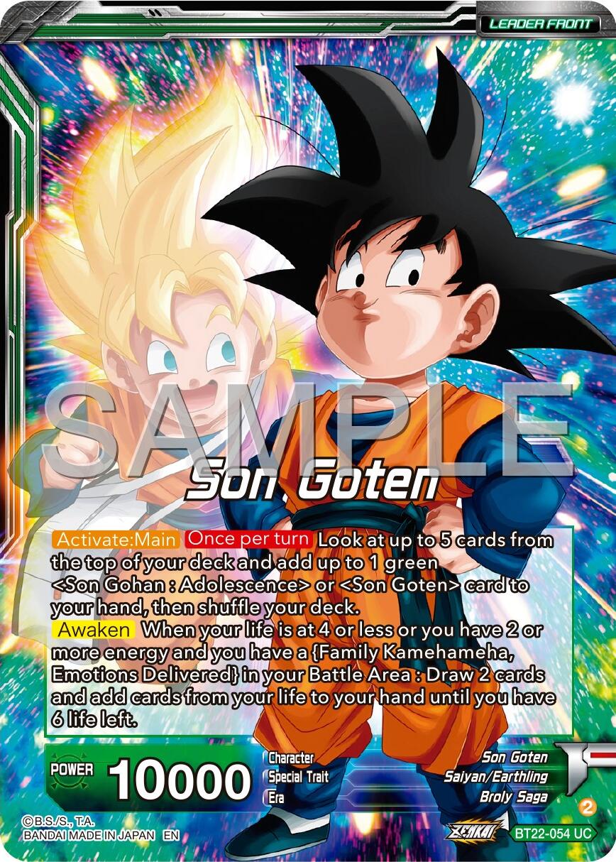 Son Goten // SS Son Gohan & SS Son Goten, Brothers (BT22-054) [Premium 7th Anniversary Box 2024] | Event Horizon Hobbies CA