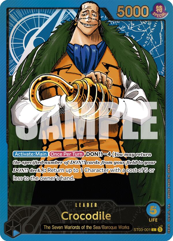 Crocodile (Premium Card Collection -Leader Collection-) [One Piece Promotion Cards] | Event Horizon Hobbies CA