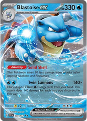 Blastoise ex (030/142) [Scarlet & Violet: Stellar Crown] | Event Horizon Hobbies CA