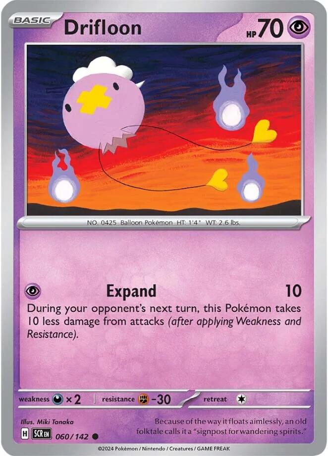 Drifloon (060/142) [Scarlet & Violet: Stellar Crown] | Event Horizon Hobbies CA