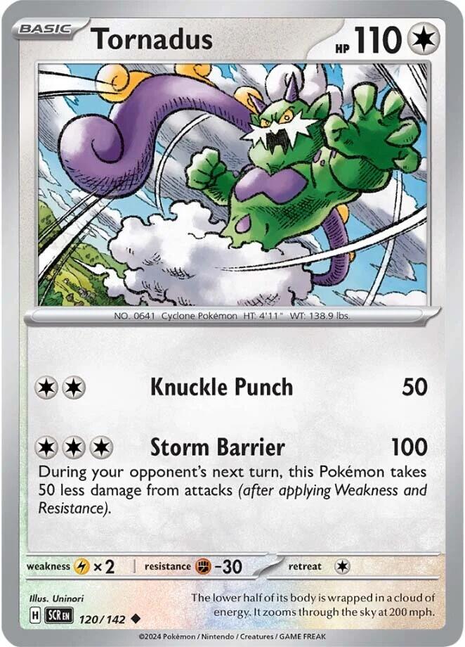 Tornadus (120/142) [Scarlet & Violet: Stellar Crown] | Event Horizon Hobbies CA