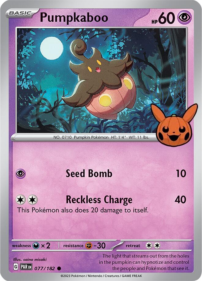 Pumpkaboo (077/182) [Trick or Trade 2024] | Event Horizon Hobbies CA