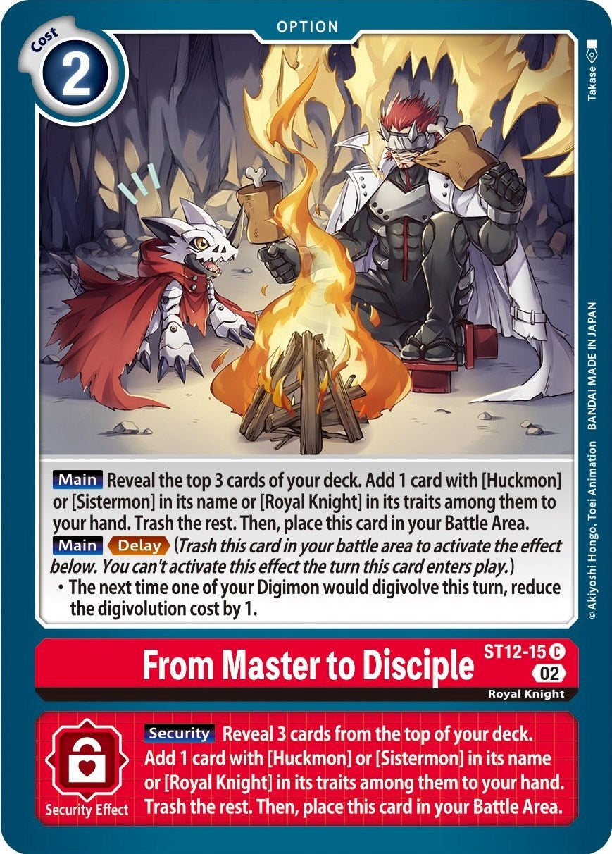 From Master to Disciple [ST12-15] [Starter Deck: Jesmon] | Event Horizon Hobbies CA