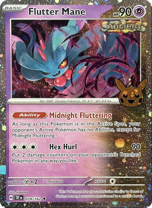 Flutter Mane (078/162) (Cosmos Holo) [Trick or Trade 2024] | Event Horizon Hobbies CA