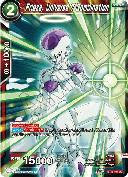 Frieza, Universe 7 Combination (BT16-011) [Realm of the Gods] | Event Horizon Hobbies CA