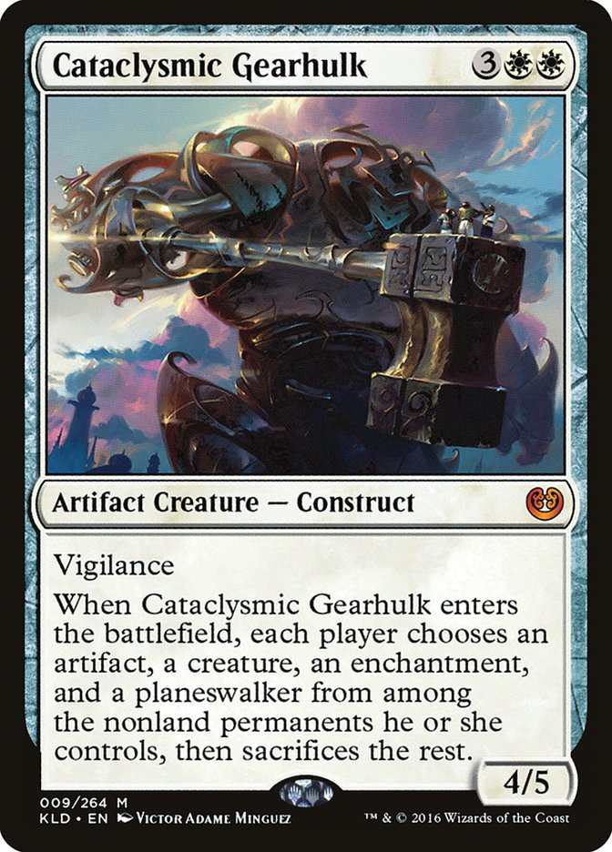 Cataclysmic Gearhulk [Kaladesh] | Event Horizon Hobbies CA