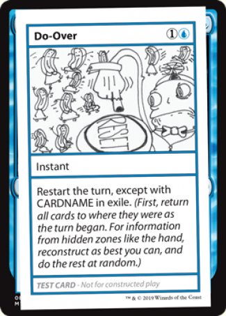 Do-Over (2021 Edition) [Mystery Booster Playtest Cards] | Event Horizon Hobbies CA