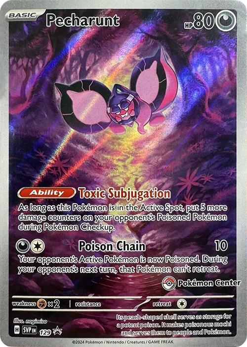 Pecharunt (129) (Pokemon Center Exclusive) [Scarlet & Violet: Black Star Promos] | Event Horizon Hobbies CA