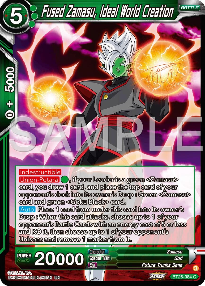 Fused Zamasu, Ideal World Creation (BT26-084) [Ultimate Advent] | Event Horizon Hobbies CA