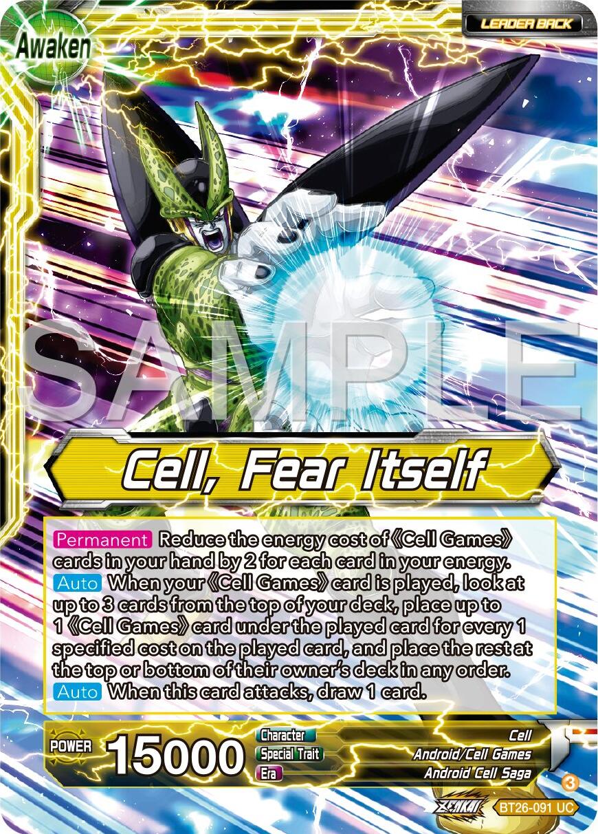 Cell // Cell, Fear Itself (BT26-091) [Ultimate Advent] | Event Horizon Hobbies CA