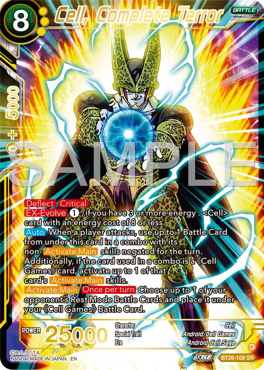 Cell Complete Terror (BT26-109) [Ultimate Advent] | Event Horizon Hobbies CA