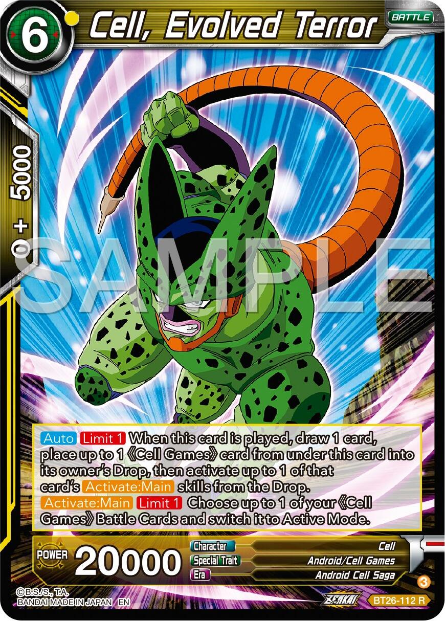 Cell, Evolvd Terror (BT26-112) [Ultimate Advent] | Event Horizon Hobbies CA