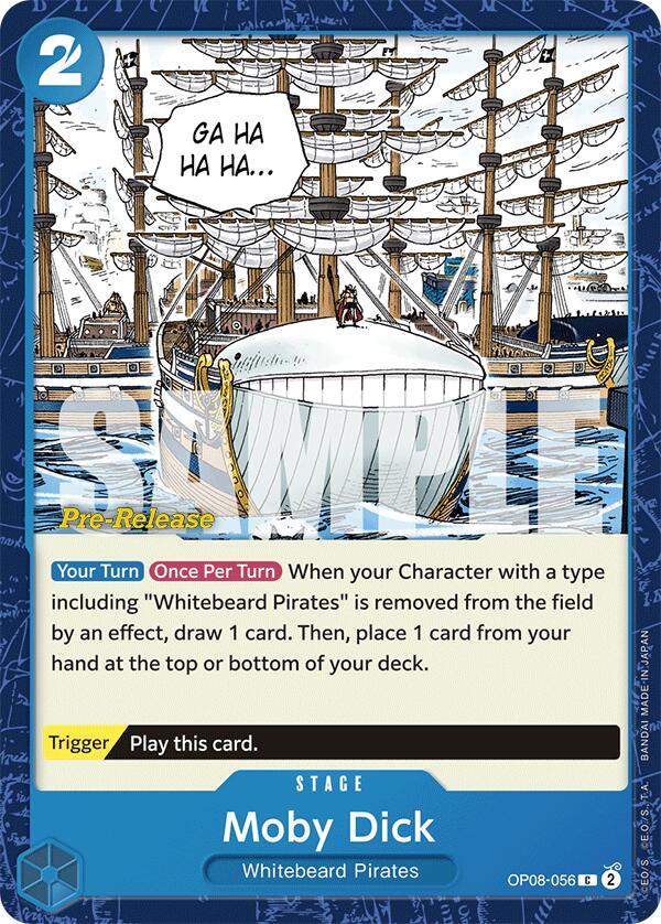 Moby Dick [Two Legends Pre-Release Cards] | Event Horizon Hobbies CA