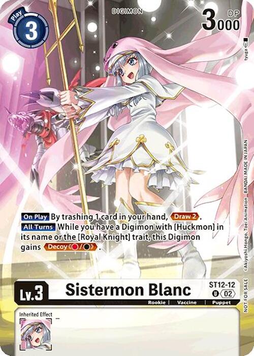 Sistermon Blanc [ST12-12] (Event Pack 7) [Starter Deck: Jesmon] | Event Horizon Hobbies CA