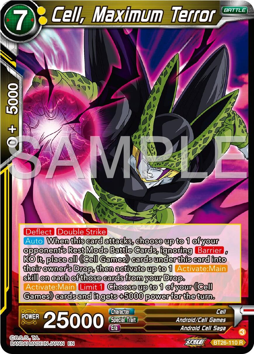 Cell, Maximum Terror (BT26-110) [Ultimate Advent] | Event Horizon Hobbies CA