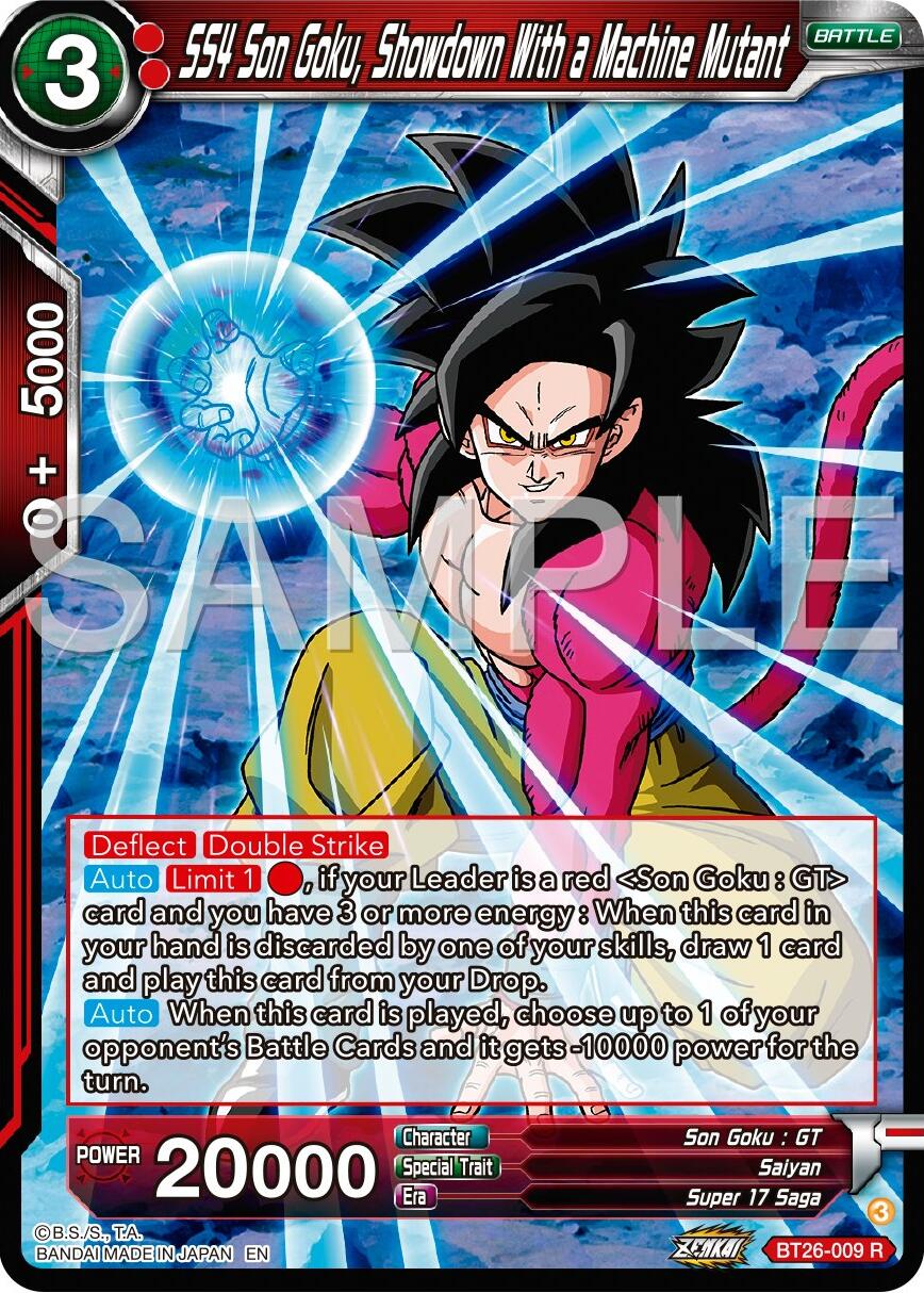 SS4 Son Goku, Showdown With a Machine Mutant (BT26-009) [Ultimate Advent] | Event Horizon Hobbies CA