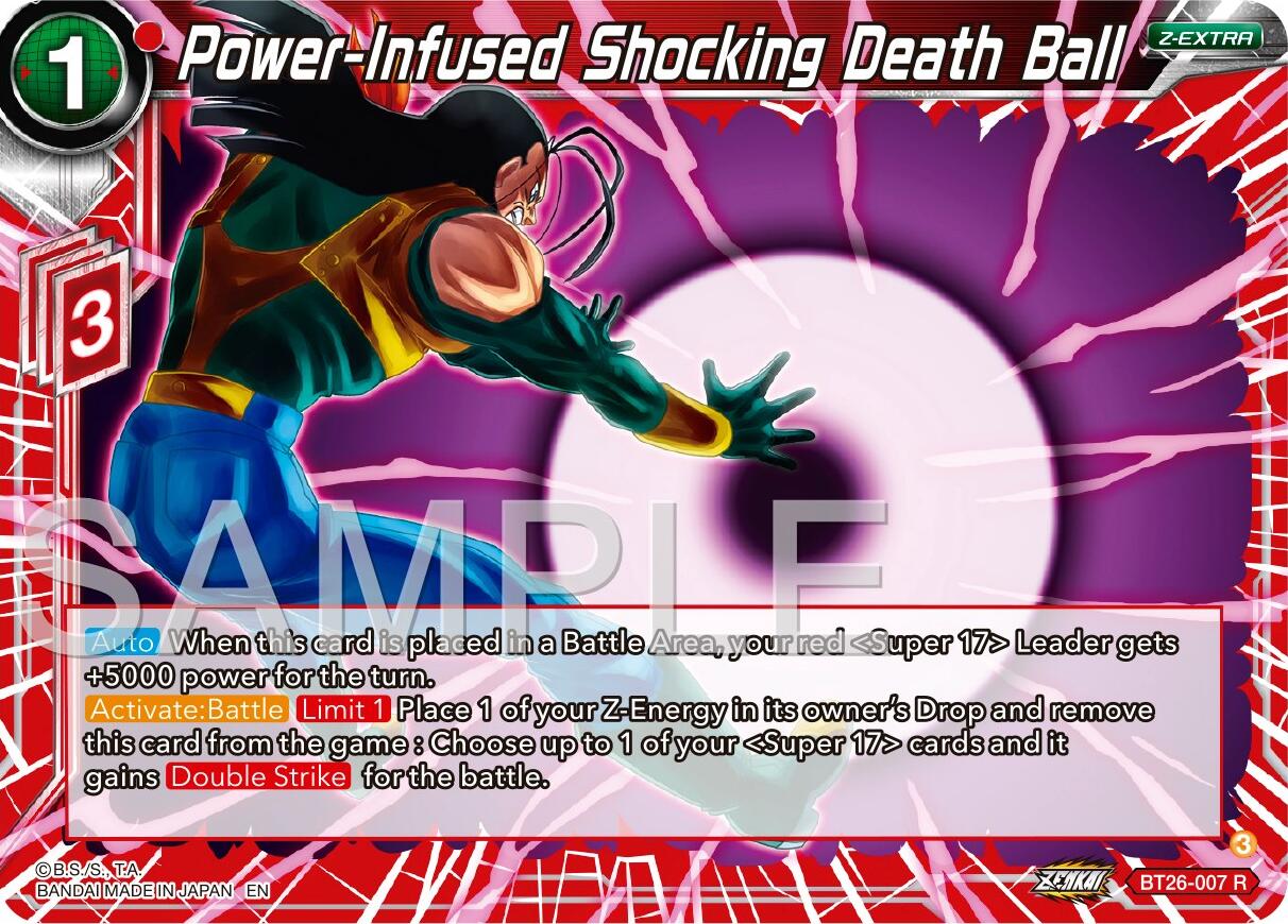 Power-Infused Shocking Death Ball (BT26-007) [Ultimate Advent] | Event Horizon Hobbies CA