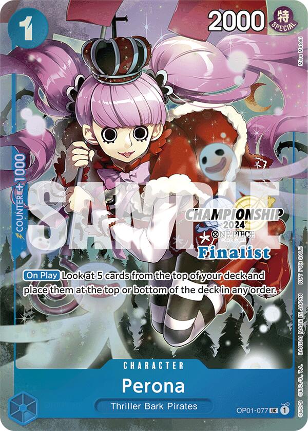 Perona (Championship 2024 Finalist Card Set) [One Piece Promotion Cards] | Event Horizon Hobbies CA