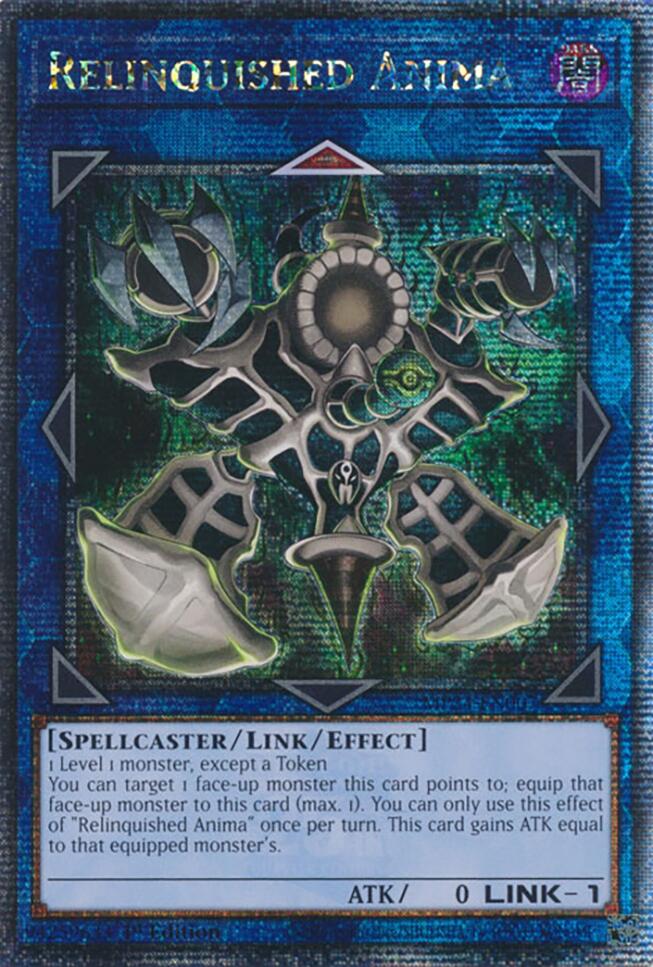 Relinquished Anima [MP24-EN007] Quarter Century Secret Rare | Event Horizon Hobbies CA