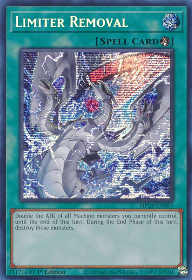 Limiter Removal (Alternate Art) [MP24-EN057] Prismatic Secret Rare | Event Horizon Hobbies CA