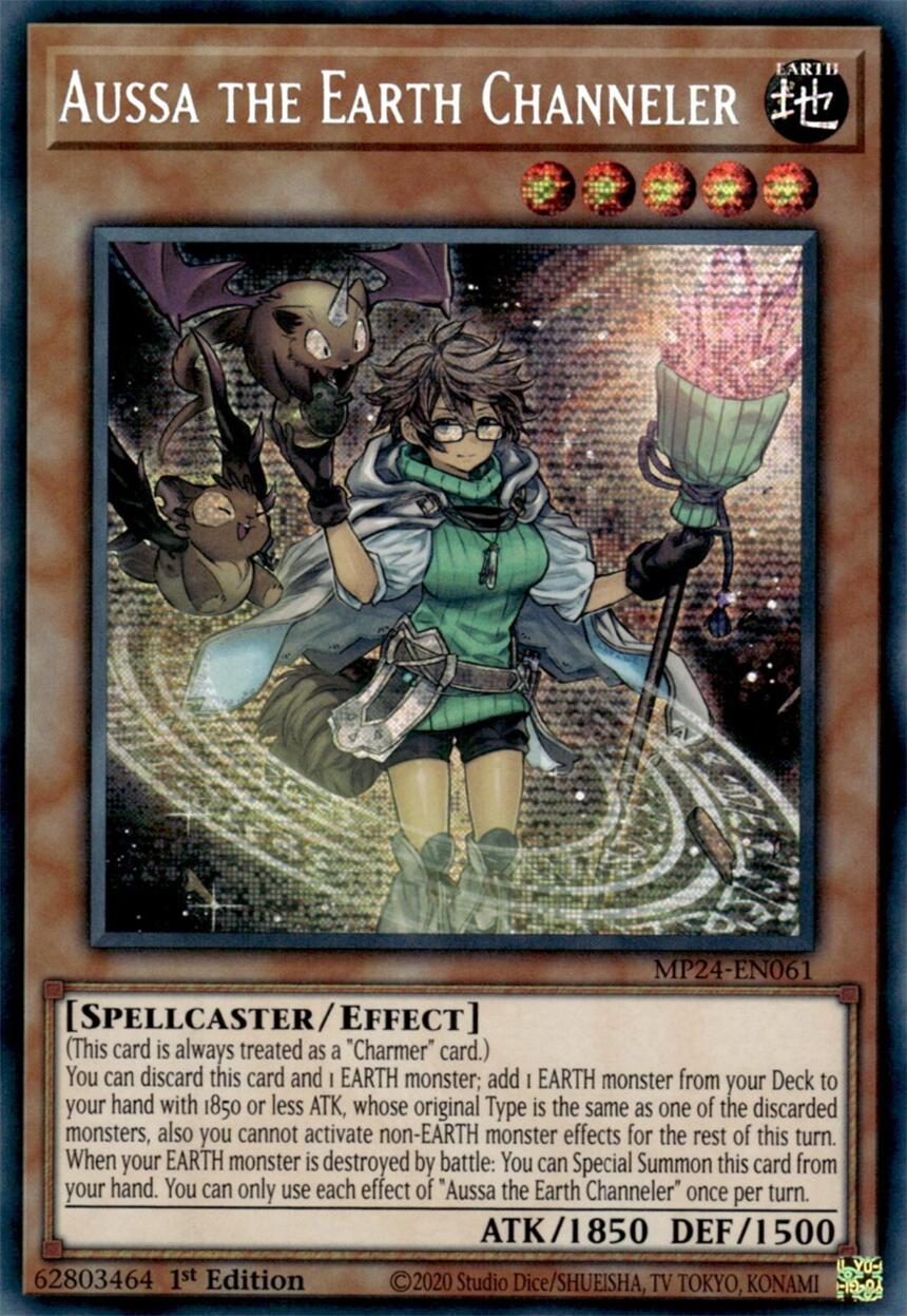 Aussa the Earth Channeler [MP24-EN061] Prismatic Secret Rare | Event Horizon Hobbies CA