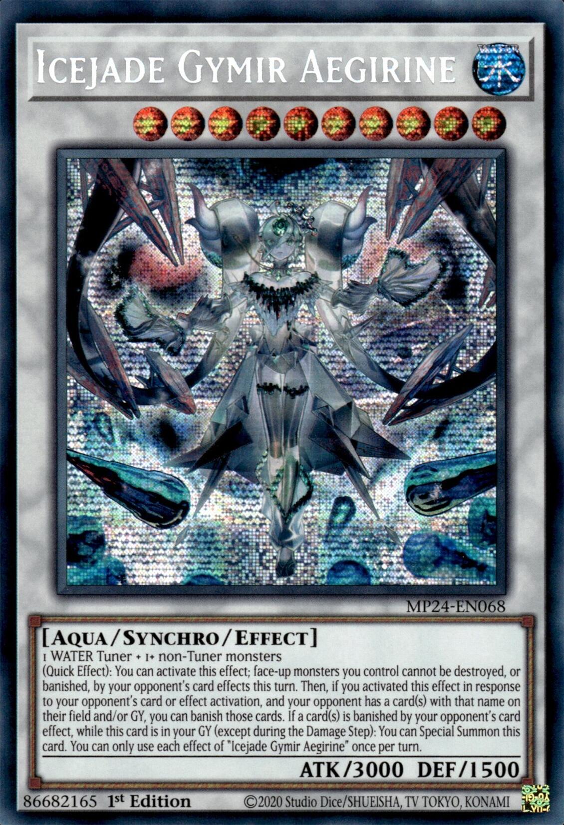 Icejade Gymir Aegirine [MP24-EN068] Prismatic Secret Rare | Event Horizon Hobbies CA