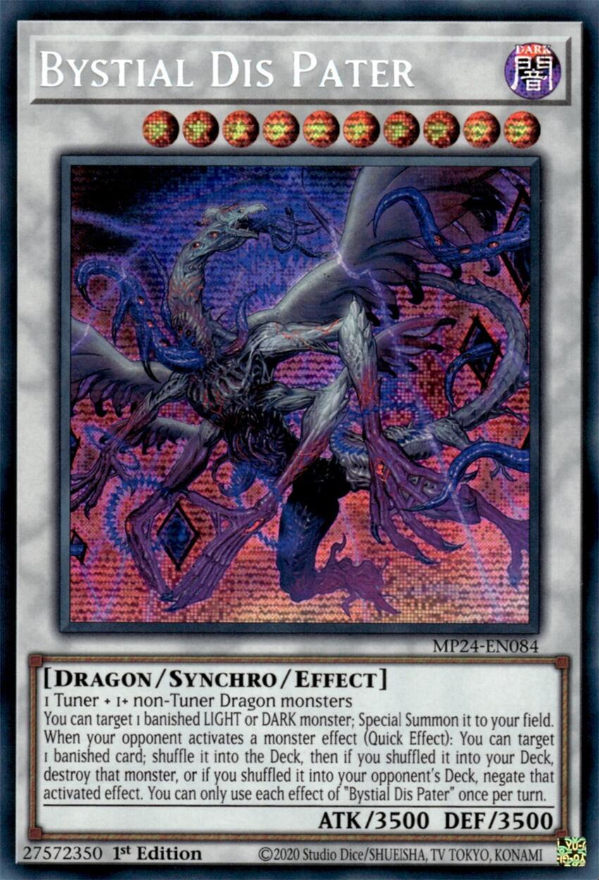 Bystial Dis Pater [MP24-EN084] Prismatic Secret Rare | Event Horizon Hobbies CA