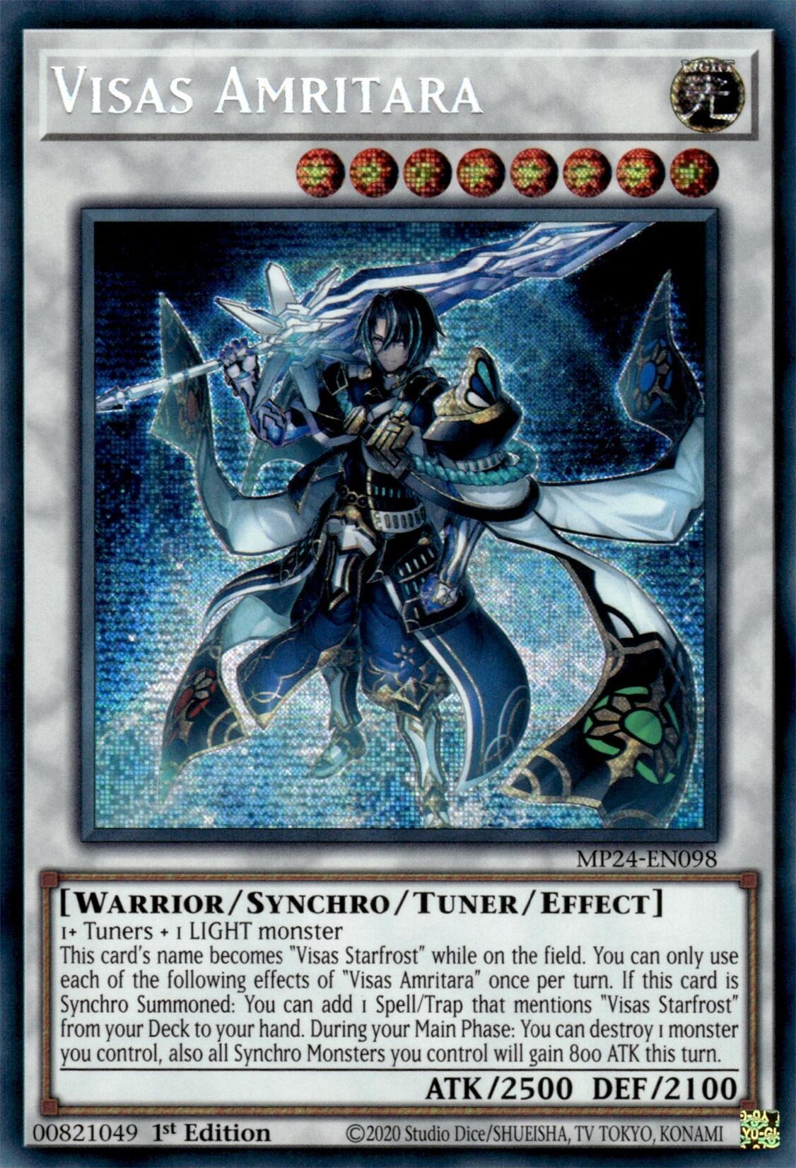 Visas Amritara [MP24-EN098] Prismatic Secret Rare | Event Horizon Hobbies CA