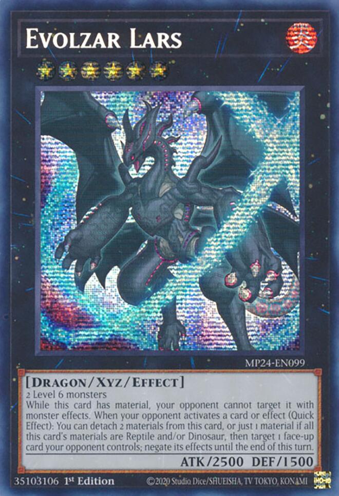 Evolzar Lars [MP24-EN099] Prismatic Secret Rare | Event Horizon Hobbies CA