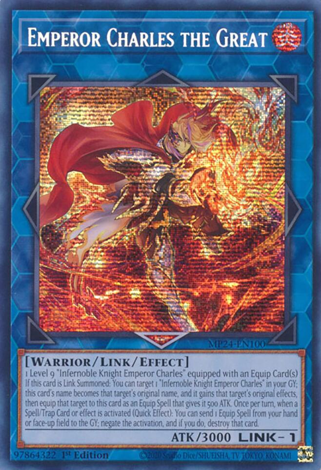 Emperor Charles the Great [MP24-EN100] Prismatic Secret Rare | Event Horizon Hobbies CA