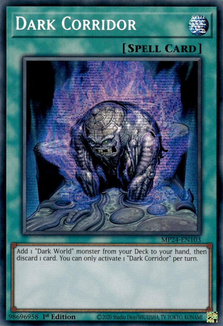 Dark Corridor [MP24-EN103] Prismatic Secret Rare | Event Horizon Hobbies CA