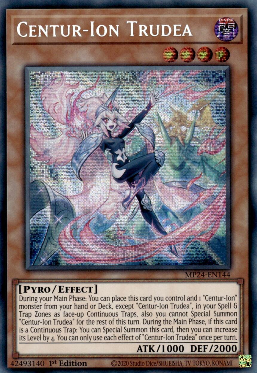 Centur-Ion Trudea [MP24-EN144] Prismatic Secret Rare | Event Horizon Hobbies CA