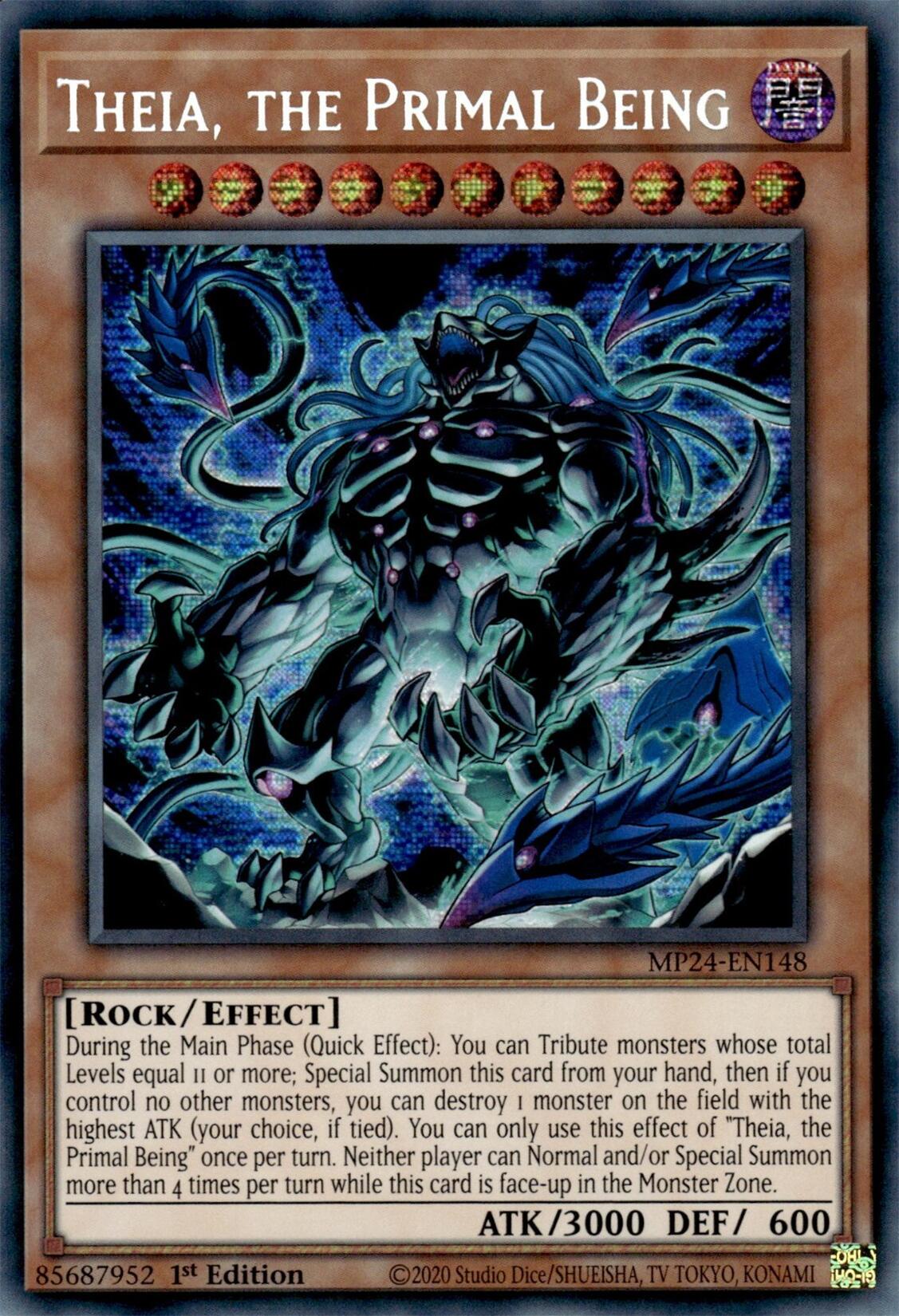 Theia, the Primal Being [MP24-EN148] Prismatic Secret Rare | Event Horizon Hobbies CA