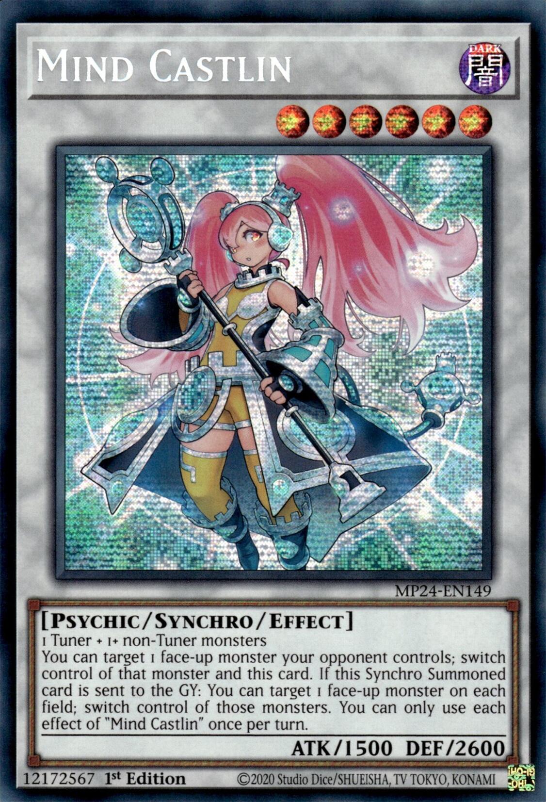 Mind Castlin [MP24-EN149] Prismatic Secret Rare | Event Horizon Hobbies CA