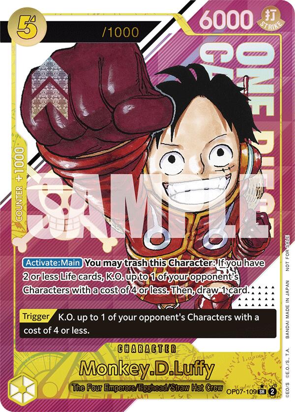 Monkey.D.Luffy (CS 2024 Event Pack) [One Piece Promotion Cards] | Event Horizon Hobbies CA