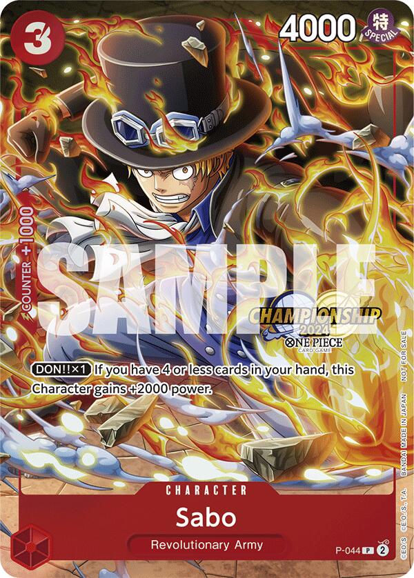 Sabo (CS 2024 Event Pack) [One Piece Promotion Cards] | Event Horizon Hobbies CA