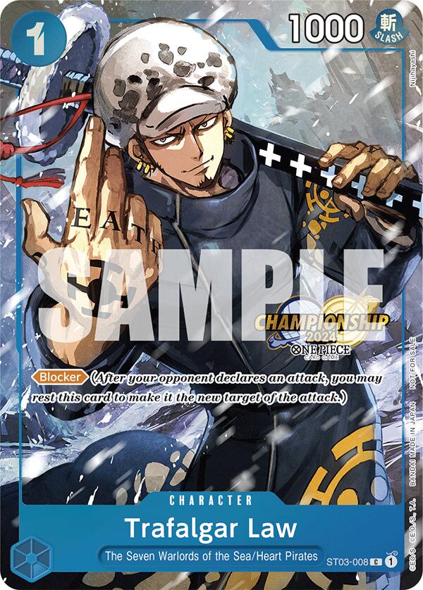 Trafalgar Law (ST03-008) (CS 2024 Event Pack) [One Piece Promotion Cards] | Event Horizon Hobbies CA