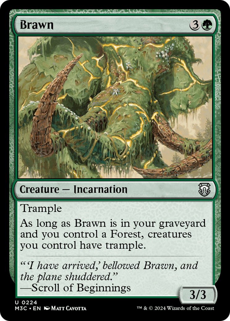 Brawn [Modern Horizons 3 Commander] | Event Horizon Hobbies CA