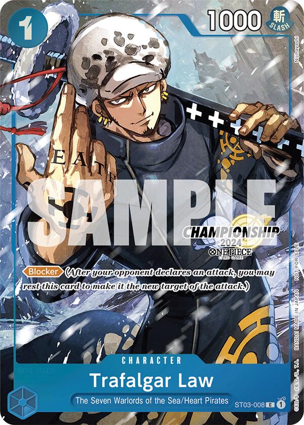 Trafalgar Law (ST03-008) (CS 2024 Event Pack Finalist) [One Piece Promotion Cards] | Event Horizon Hobbies CA