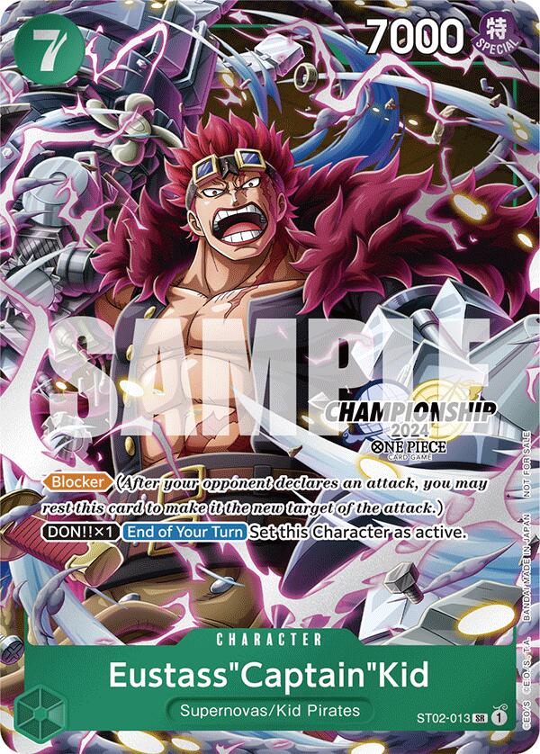 Eustass"Captain"Kid (CS 2024 Celebration Pack) [One Piece Promotion Cards] | Event Horizon Hobbies CA