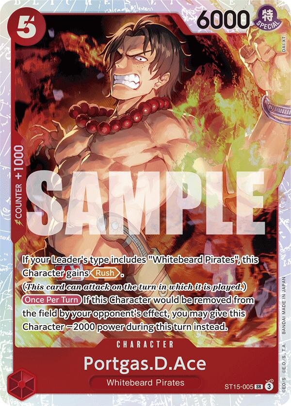 Portgas.D.Ace [Starter Deck: RED Edward.Newgate] | Event Horizon Hobbies CA