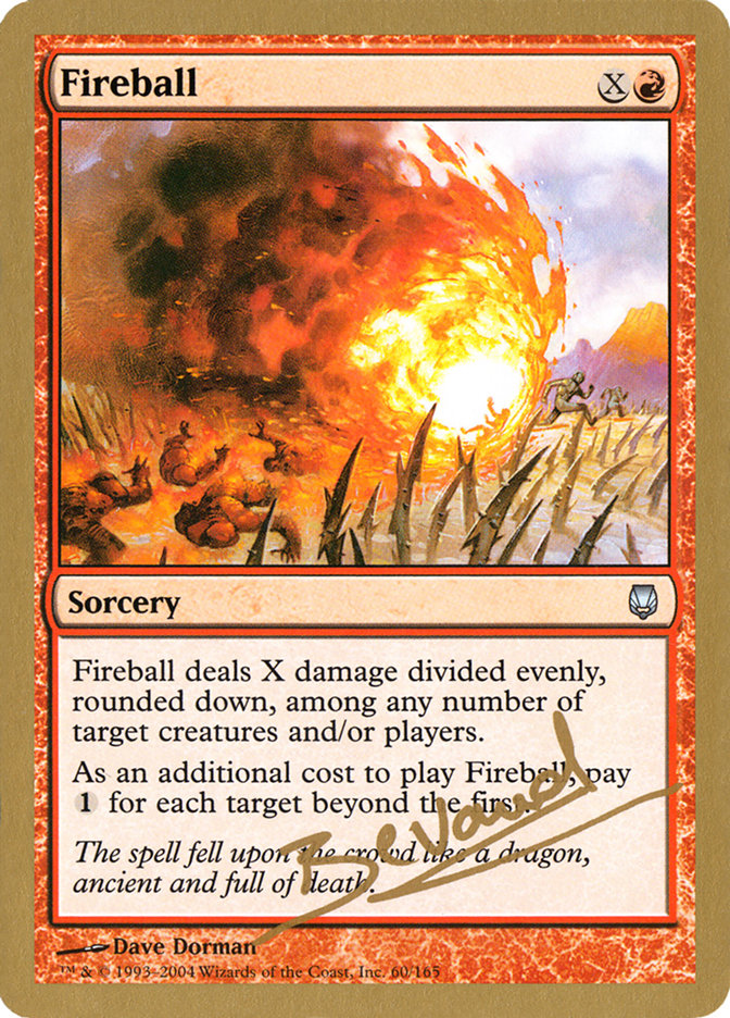 Fireball (Manuel Bevand) [World Championship Decks 2004] | Event Horizon Hobbies CA