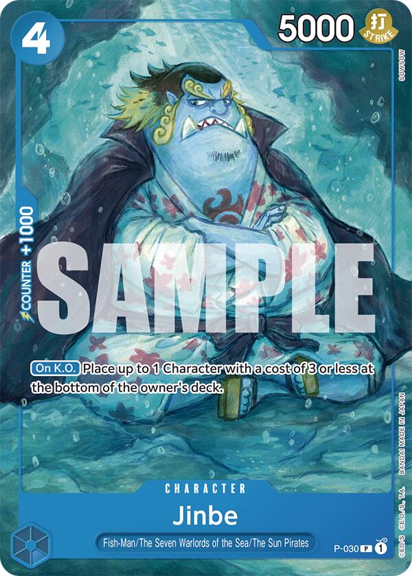 Jinbe [Starter Deck: BLUE Donquixote Doflamingo] | Event Horizon Hobbies CA