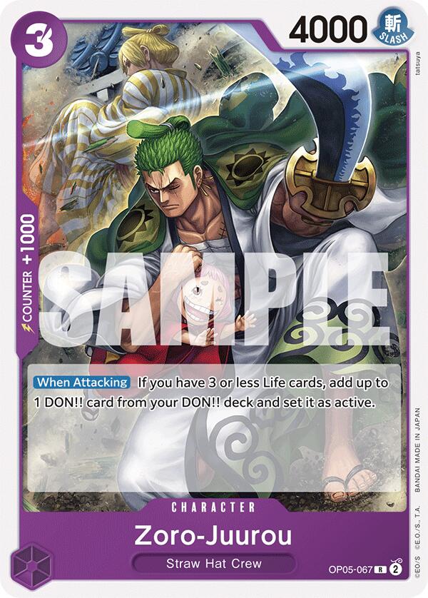 Zoro-Juurou [Starter Deck: PURPLE Monkey.D.Luffy] | Event Horizon Hobbies CA