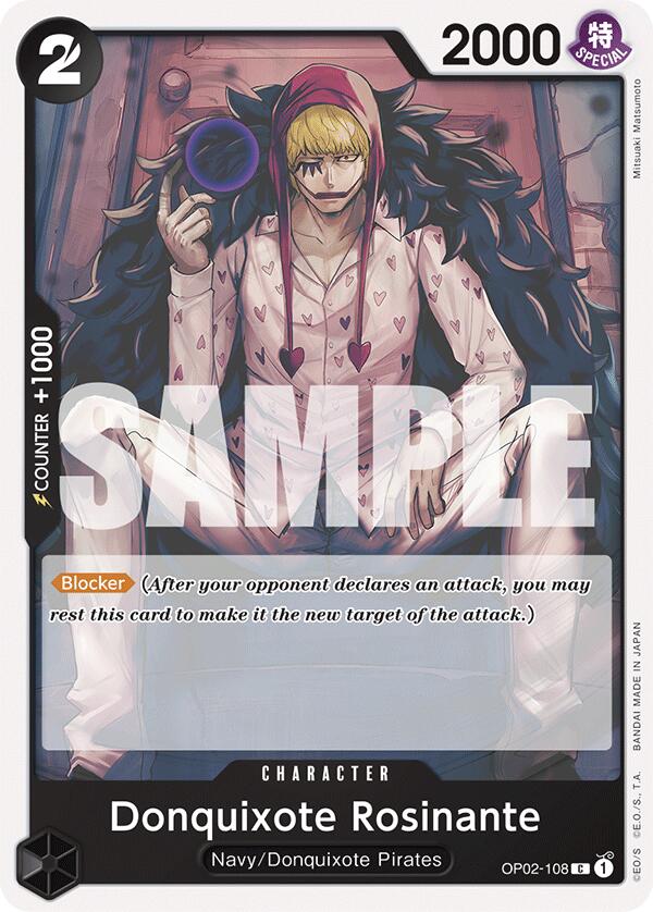 Donquixote Rosinante [Starter Deck: BLACK Smoker] | Event Horizon Hobbies CA