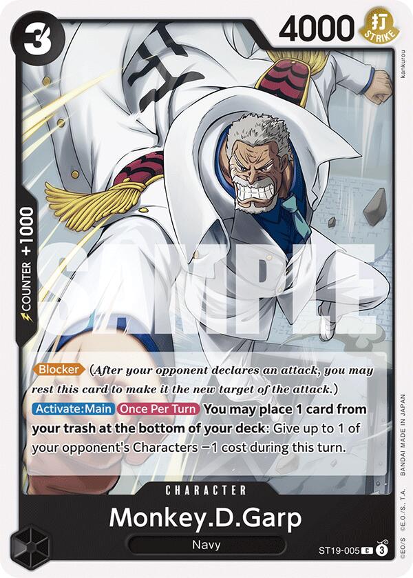 Monkey.D.Garp [Starter Deck: BLACK Smoker] | Event Horizon Hobbies CA