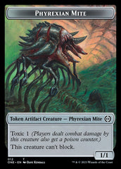 Phyrexian Mite (011) // Phyrexian Mite (012) Double-Sided Token [Phyrexia: All Will Be One Tokens] | Event Horizon Hobbies CA