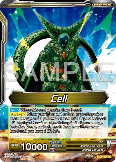 Cell // Cell, Fear Itself (Alternate Art) (BT26-091) [Ultimate Advent] | Event Horizon Hobbies CA