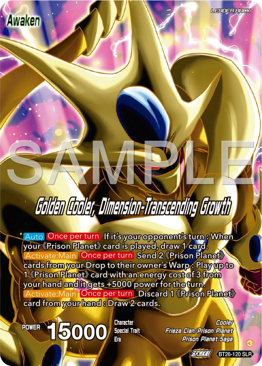 Cool // Golden Cooler, Dimension-Transcending Growth (Alternate Art) (BT26-120) [Ultimate Advent] | Event Horizon Hobbies CA