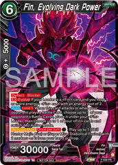 Fin, Evolving Dark Power (Zenkai Series Tournament Pack Vol.9) (P-639) [Promotion Cards] | Event Horizon Hobbies CA